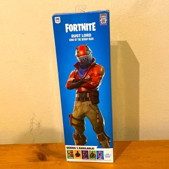 Fortnite Rust Lord 12" 2019 Victory Series Posable Action Figure New in Box - Picture 3 of 8